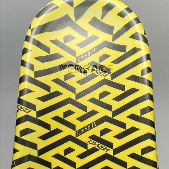 Versace Greca Monogram Flap Sandals size 43/ us size 10 - Picture 8 of 12